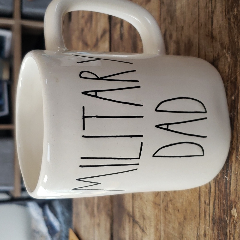 Rae Dunn Military Dad mug.